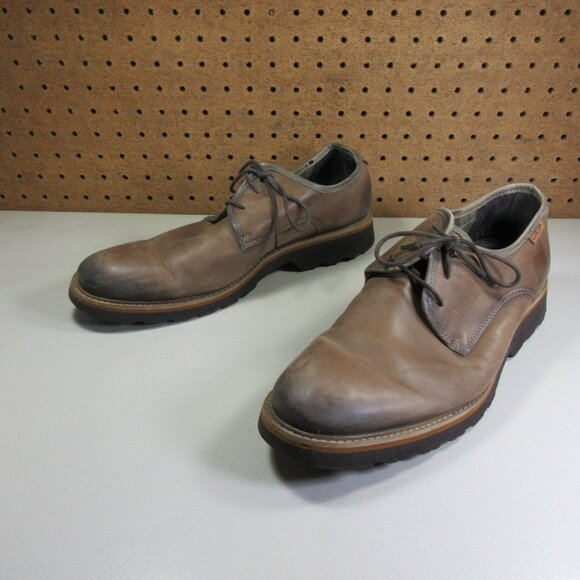 Pikolinos mens light brown Glasgow lightweight oxfords 11.5 45 M - Picture 1 of 7